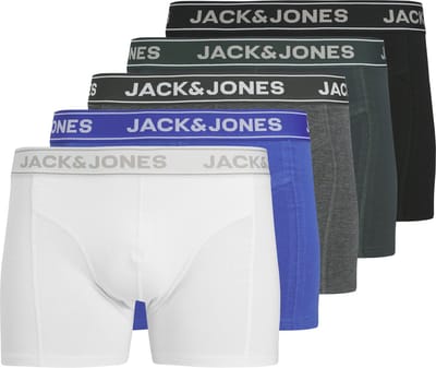 Jack & Jones Plus Boxershorts Plus Size 5-pack Boxershorts