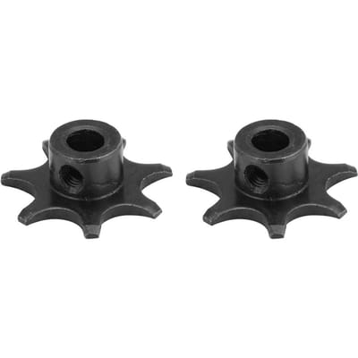 2 STUKS Krachtmotor Omkeerbaar Tandwiel voor Eierdraaimotor Incubatoraccessoires Landbouw black