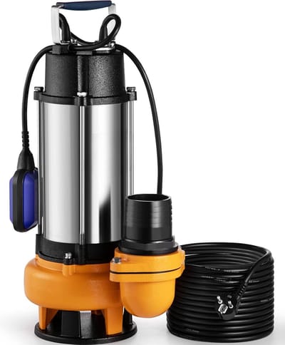Lexium Dompelpomp vuil water - Voor schoon en vuil water - Dompelpomp met ingebouwde vlotter - Waterabsorptie
