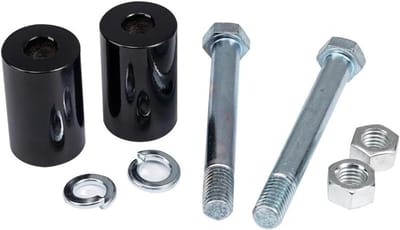 Stuurverhogers Motor - Verhogingsblokken Stuur - Comfortabel Rijden - Aluminium Legering - Universeel - Zwart