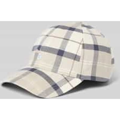 Barbour Pet Tartan Ruit Ecru - Maat - Heren - Petten