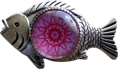 2 Love it Mandala Vis R - Broche - Sierspeld