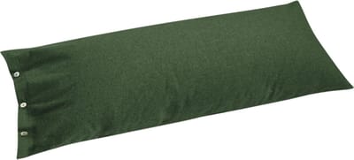 Yumeko kussensloop flanel mosgroen 40x80 - Biologisch & ecologisch - 1 stuk