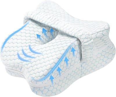 Beenkussen - Ergonomisch Kniekussen - Beensteunkussen Van Traagschuim - Kniekussen Voor Slapen Op De Zij