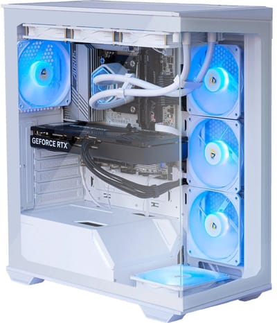 Peta AMD Ryzen 7 8700 High-End Gaming PC – Nvidia GeForce RTX 5070 12GB – 32GB DDR5 – 4TB SSD – Windows 11 Pro – Wifi – C3 White RGB Behuizing
