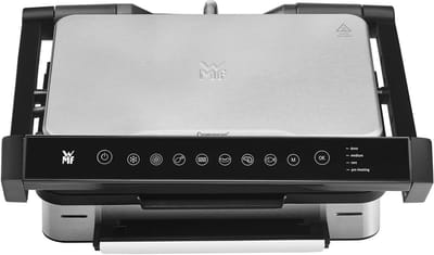 Contact Grill - Elektrische Grill - Binnen Grillen - Automatische Sensortechnologie - 375 x 395 x 15 cm - Roestvrij Staal