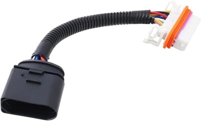 12-pins Autokoploper Contactdraad Harnas Connector voor VW Touareg 1 (7L) 2003-2007, Vervangend Onderdeel, Hoogwaardige Kwaliteit, Eenvoudige Installatie
