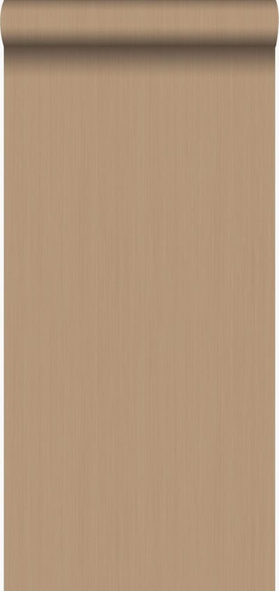 Origin Wallcoverings behang fijne strepen lichtbruin - 53 cm x 10.05 m - 345405