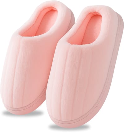 Twenty4seven® Kerstsloffen Roze - Pantoffels Dames & Heren - Maat 39/40 - Warme Sloffen Kerst & Winter - Huisschoenen Zacht Pluche