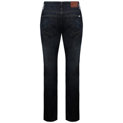 Vans Off The Wall V66 Slim Low Rise Straight Leg Donkere Denim Heren Jeans VK4F8F4