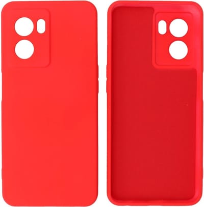 Fashion Backcover Telefoonhoesje - Color Hoesje - Geschikt voor Oppo A77 5G & A57 5G - Rood