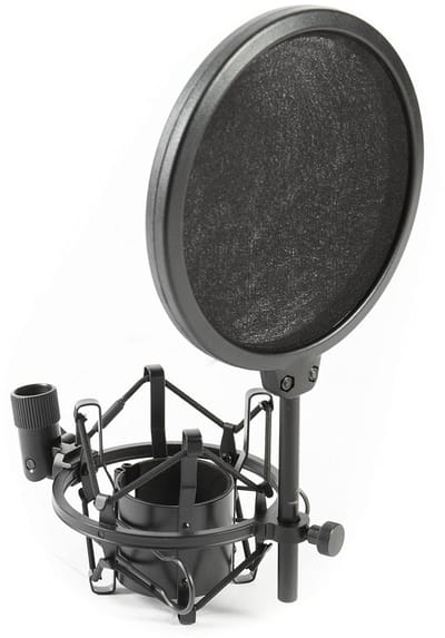 Fame EA-27 Suspension Mount & Pop-Filter - Microfoon shockmount