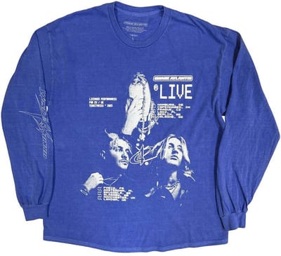 Chase Atlantic - Live European Tour '25 Longsleeve shirt - M - Blauw