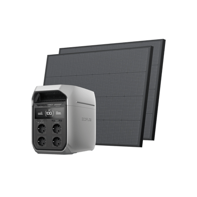 EcoFlow DELTA 3 Series Solar Generator (Rigid PV175W)