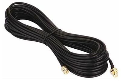 Antenneverlengkabel, SMA 10m antenneverlengkabel, SMA antenneconnector, SMA mannelijk-vrouwelijke connector, draadloze verlengkabel