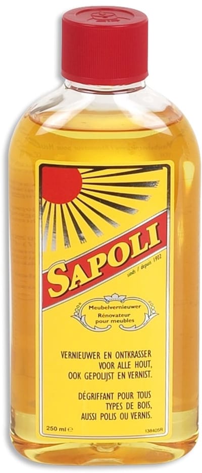 Sapoli Meubelvernieuwer - 250ML - LICHT - ERES 38405 - verwijdert vlekken en krassen uit hout