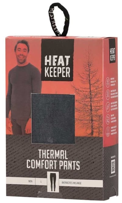 Heat Keeper Thermobroek Heren -  Antraciet - Maat XXL