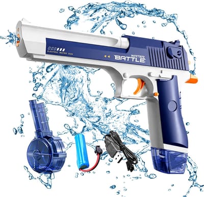 Elektrisch Waterpistool Met Groot Bereik - Automatisch Waterpistool Voor Kinderen En Volwassenen - Waterpistool Met Groot Bereik Voor Zwembad, Strand En Buitenspelen