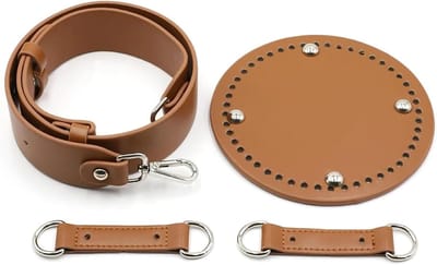 Handtas Accessoires Set - Tassen Onderdelen - Handwerk Creaties - Verstelbare Banden - 24.8 cm Breed - Bruin