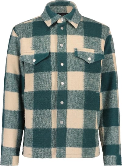 Goosecraft Overhemd Gc Ringostar Overshirt 122262001 Green Check Mannen Maat - L
