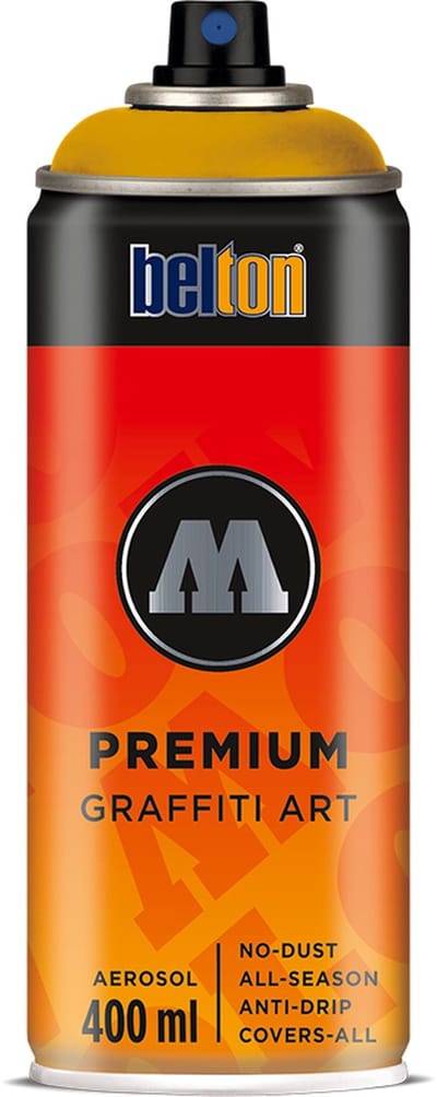 Molotow - Belton Premium 400ml Spray Can Mustard Yellow