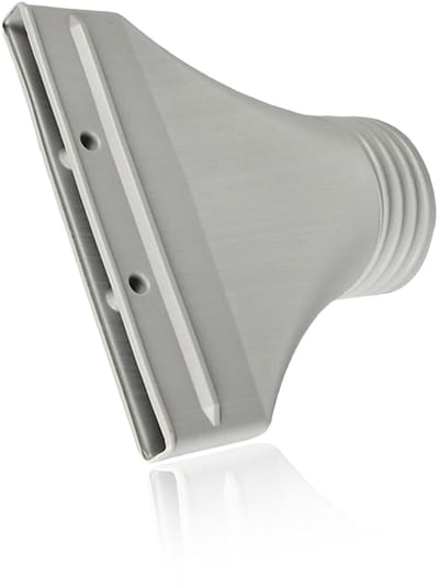 Adapter Geschikt voor platte afvoerslang, draagbare airconditioning slangconnector Geschikt voor het installeren van airconditioningsluitingen, kweektent- en droogslangen, afmetingen 22 x 25 x 2,7 cm, grijs.