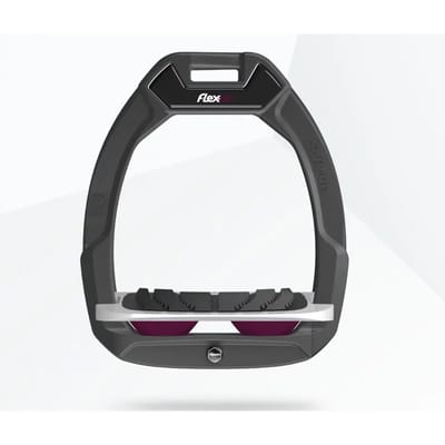 Veiligheidsbeugels voor paardrijden Ingelend Grip Antraciet/Grijs/Pruimen Flex-On Safe-On