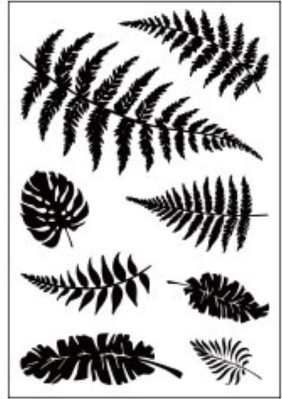 Clearstamps Varens - Fern Stamps - Stempels voor o.a bulletjournal, scrapbooking en kaarten maken