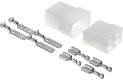 KALI-2504 Fastin-Faston Set 4-polige platte stekkerdoos | platte stekker 0,75-1,5 mm² en bijpassende behuizingen