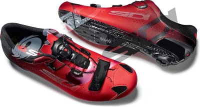 Sidi Sixty Raceschoenen Rood,Zwart EU 40 Man