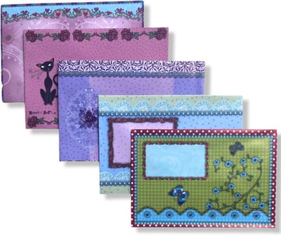 50 Cards & Crafts Luxe Gekleurde Enveloppen - B6 - 120x175mm - 120g/sm
