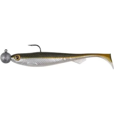 Fox Rage Loaded Ultra UV Slick Shad 13cm - haak 4/0 - 15g (1 pc) - Kleur : Aksansas Shiner
