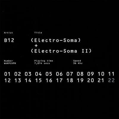 Electro-Soma I + Ii Anthology - B12
