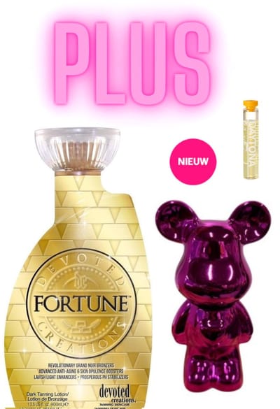 Devoted Creations Fortune 400 ml PLUS Beer Fuchsia 18 cm PLUS Daytona Olie 2ml