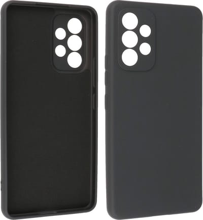 Fashion Backcover Telefoonhoesje - Color Hoesje - Geschikt voor Samsung Galaxy A33 5G - Zwart