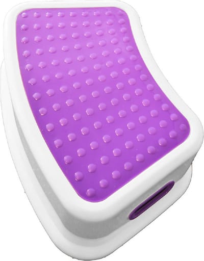Antislip Kruk Opstapje | Krukje | Zitje | Toiletkrukje | Opstapkruk Opstapkrukje | Voetverhoger | Anti Slip Opstap | Geschikt voor WC Badkamer Keuken | Paars
