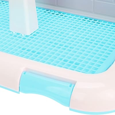 Hondentoilet Binnen - Puppy Potje - Zindelijkheidstraining - Hygienische Oplossing - 48x36x6 cm - Blauw