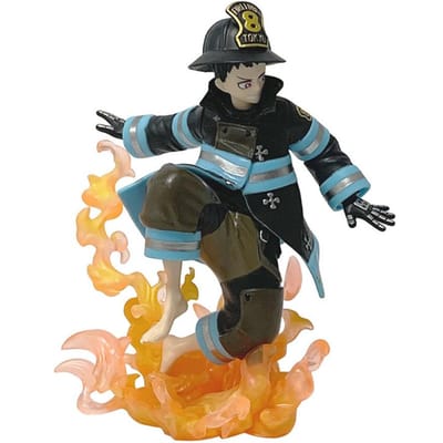 ARTFX J Enen no Shouboutai Shinra Kusakabe Figurine Anime Fire Force Tamaki Kotatsu Figurine d'Action Modèle de Collection Poupée Jouets