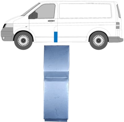 Reparatiepaneel stijl voor Volkswagen Transporter T5 2003-2015 / Links
