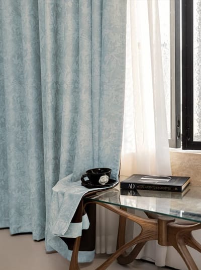 Beige bloemenjacquard verduisteringsgordijnen, voor slaapkamer en woonkamer, bloemenchenille, verduisterend, thermisch geïsoleerd, geluiddicht, Met haakjes ringen,Groen,140x160cm