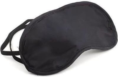 Slaapmasker | oogmasker | voor thuis en/of op reis | 1 stuk | zwart