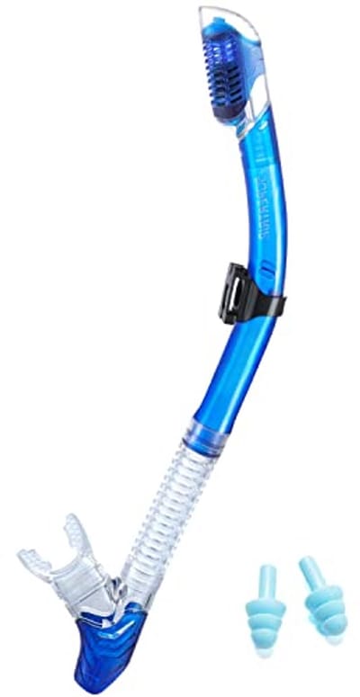 Snorkel voor Volwassenen met Ventiel en Zacht Mondstuk - Perfect voor Snorkelen en Duiken