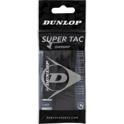 Dunlop D Tac Super Tac Overgrip 1 St. Zwart - Grip - Multi
