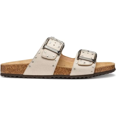 GEOX BRIONIA R DAMES Sandalen - MELKWIT - Maat 36