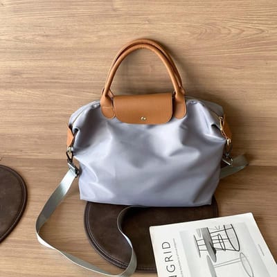 Sac de voyage d'affaires, sac de voyage court, sac fourre-tout grande capacité, sac à bandoulière décontracté pour femme, sac à main de sport brown