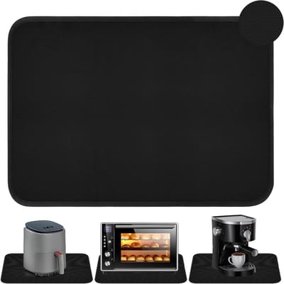 Hittebestendige tafelmat 60 x 40 cm - Vuurvaste siliconen mat voor airfryer, keukenwerkblad en bescherming tegen hoge temperaturen