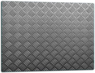 TMK ArtDeko - Snijplank - 52x40 cm - Grijs - Glas - Inductiebescherming