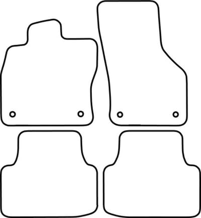 Mattenset Skoda Octavia - 2013 - 2020