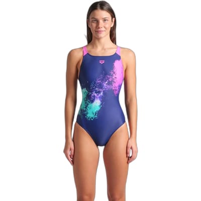 Dames zwempak uit 1 stuk Arena Vibrant Pro