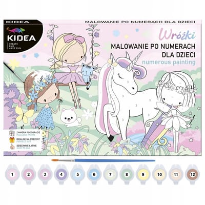 Schilderen op Nummer: Feeën - Creatieve Set voor Kinderen